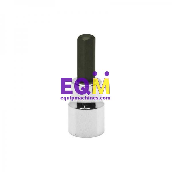 Sockets Square Drive Hex Bit 1/2 Inch Chrome Vanadium Steel Nickel
