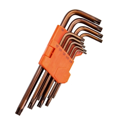 L-Hex Long Arm Key Set, 9pcs